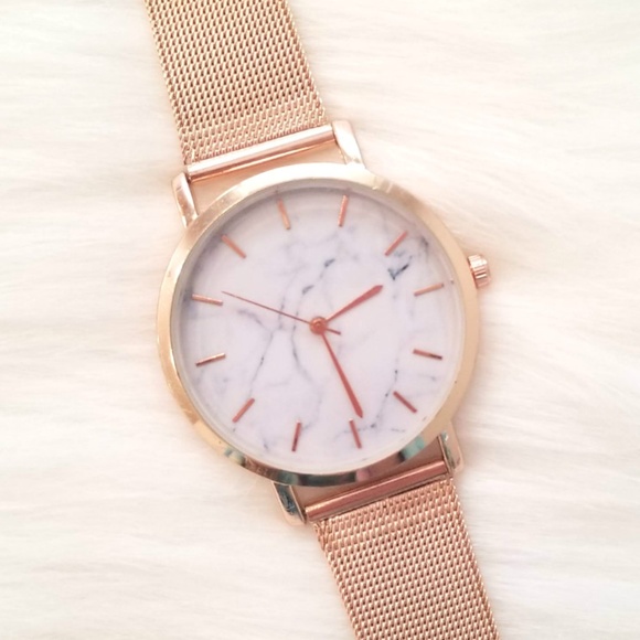 24hours Accessories - ⌚️NEW⌚️ Luxury Marble Stainless Steel Quartz Watch